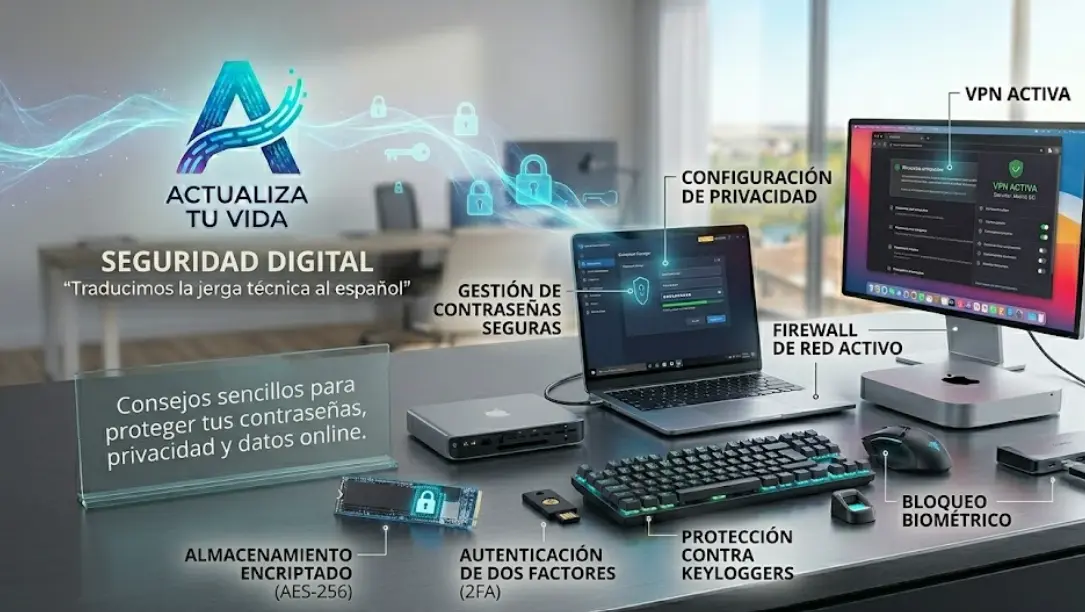 Icono de seguridad digital con escudo y candado