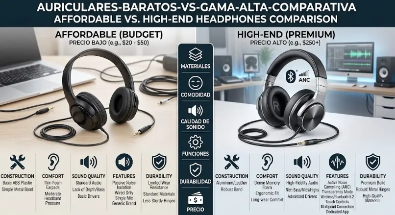 Auriculares de 30€ vs 300€: Probamos la Diferencia Real (y Sorprende)