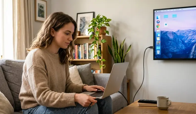 Cómo conectar tu portátil a la televisión (por cable y sin cable) - Guía 2026