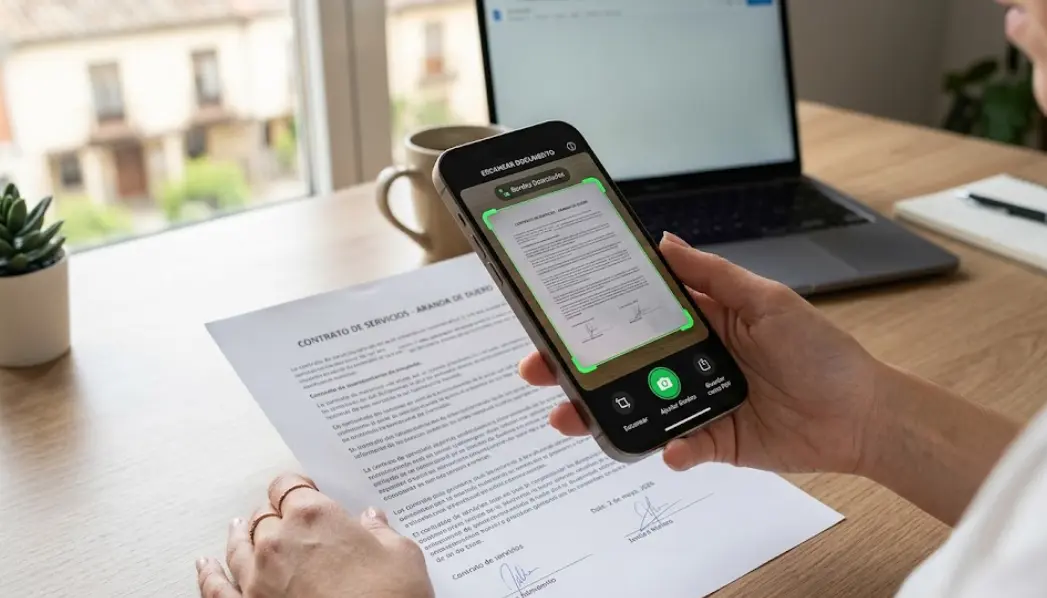 Escanear documentos con el móvil: Cómo hacerlo gratis y fácil en 2026