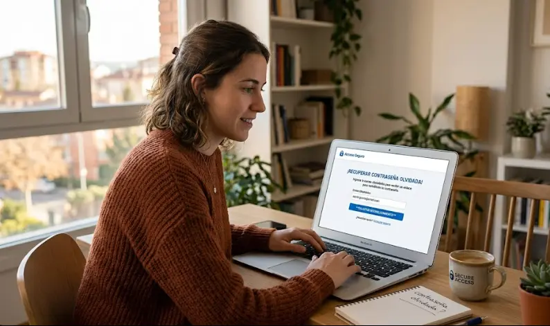 Olvidé mi contraseña: cómo recuperarla en 5 minutos (Google, Facebook y más) en 2026